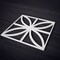 Ekena Millwork Medium Swansea Decorative Fretwork Wall Panels in Architectural PVC, 15 3/8"W x 15 3/8"H x 3/8"T WALP16X16SWN - alternate 4
